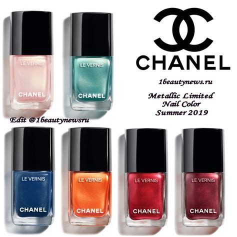 Chanel Launches New Nail Polish Colors For Summer 2019